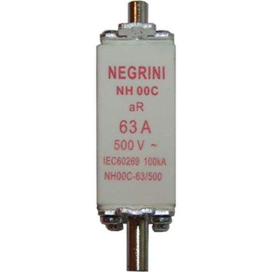 Imagem de Fusivel Nh Negrini Ultra Rapido 00/ 63A Nh-00C-63/500Ur