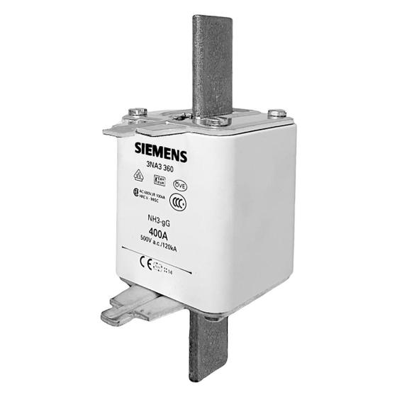 Imagem de Fusivel Rapido Siemens 3Na3 360 400A 500Vac