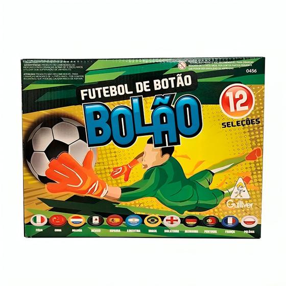 Imagem de Futebol De Botão Bolão 12 Seleções Mundiais 0456 Gulliver