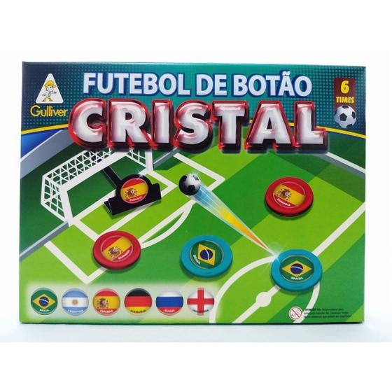 Imagem de Futebol de Botão Cristal Copa Brasil 6 Seleções - Gulliver