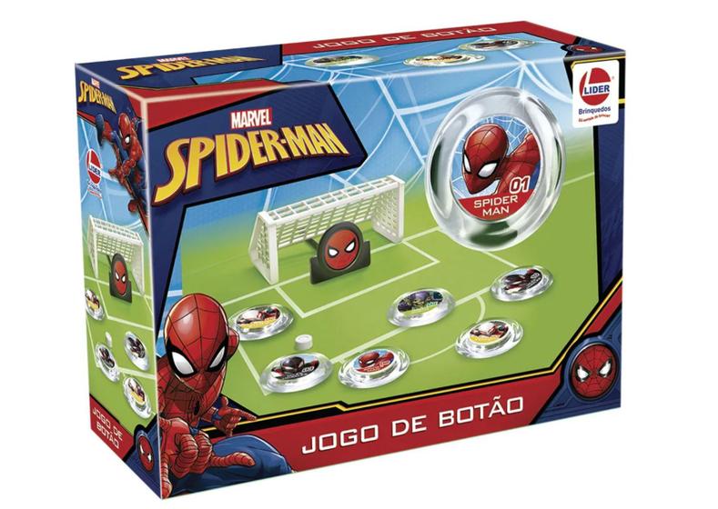 Imagem de Futebol jogo de botao spider-man