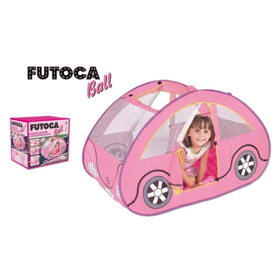 Imagem de Futoca Ball Rosa Toca Infantil 150 Bolinha Barraca Brinquedo