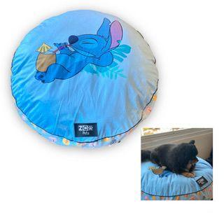 Imagem de Futon Redondo Personalizado Stitch Cama Pet P/ Cachorro Gato