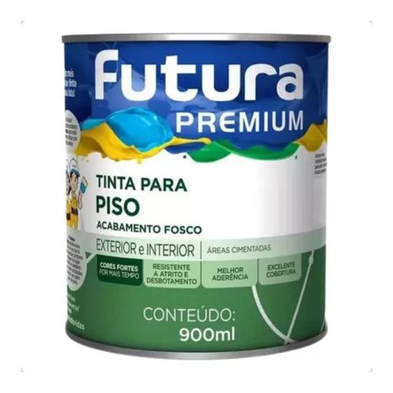 Imagem de Futura tinta piso branco 900ml