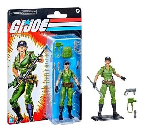Imagem de G.i. Joe Retro Collection Boneco Lady Jaye  Articulado 15 cm  Hasbro