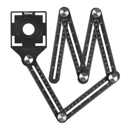 Imagem de Gabarito Angular Metálico Multifunção - Cortag