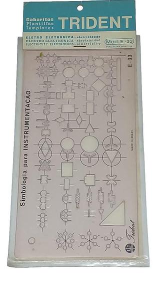 Imagem de Gabarito Trident Eletroeletrônica E-33