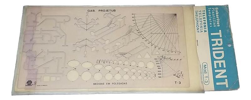 Imagem de Gabarito Trident Telefonia T-3