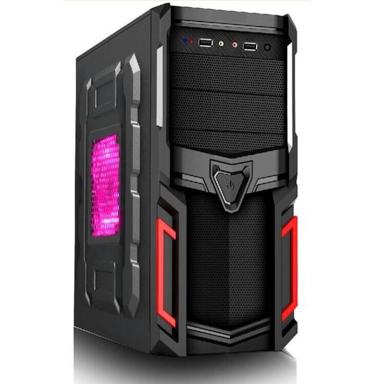 Imagem de Gabinete Atx Gamer Pc Xway 01130 C/ Fonte 500w Cooler 120mm