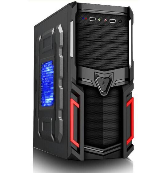 Imagem de Gabinete Atx Gamer Pc Xway 01130 C/fonte 600w Cooler 120mm