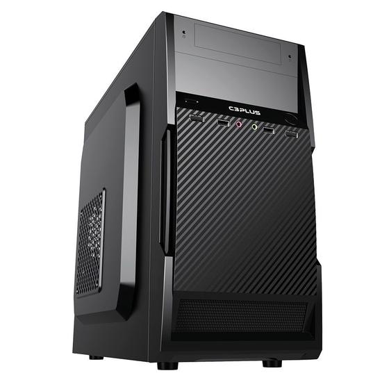 Gabinete C3Plus MT-25V2BK 2 Baias Micro ATX USB Fonte 200W S/Cabo - Preto Menor preço em Gabinete C3Plus MT-25V2BK 2 Baias Micro ATX USB Fonte 200W S/Cabo - Preto