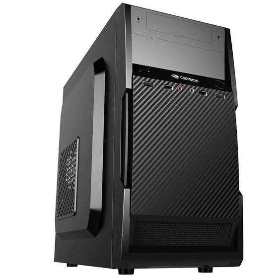 Imagem de Gabinete C3Tech com Fonte Preto - MT-25V2BK -  C3Tech