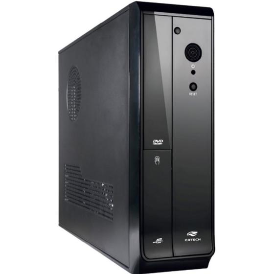 Imagem de Gabinete C3TECH Desktop com Fonte PS-200SFX - DT-110BK