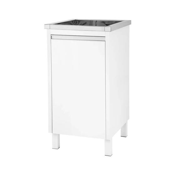Gabinete com Tanque Docol 23L 17026CH Aço Inox Menor preço em Gabinete com Tanque Docol 23L 17026CH Aço Inox