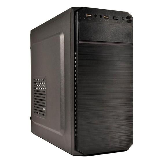 Gabinete Compacto Multi, mATX, Com Fonte 200W, Preto - GA222 - Gabinete ...