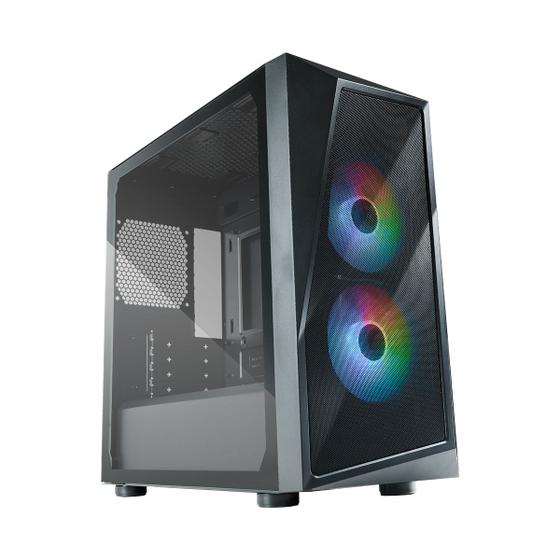 Imagem de Gabinete Cooler Master Cmp 320 Lateral De Vidro - 2 Fans Argb De 120 Mm - Preto - Cp320-kgnn-s00