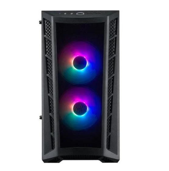 Imagem de Gabinete Cooler Master Masterbox Mb320l Argb Lateral Vidro Temperado 2 Fans Argb Frontal Acrílico - Mcb-b320l-kgnn-s02