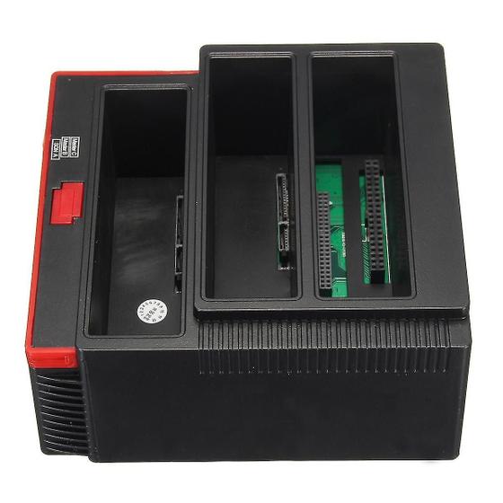 Imagem de Gabinete de Disco Rígido USB 3.0 - Leitor de Cartões 2,5" e 3,5" para HDD/SSD - Clone Offline