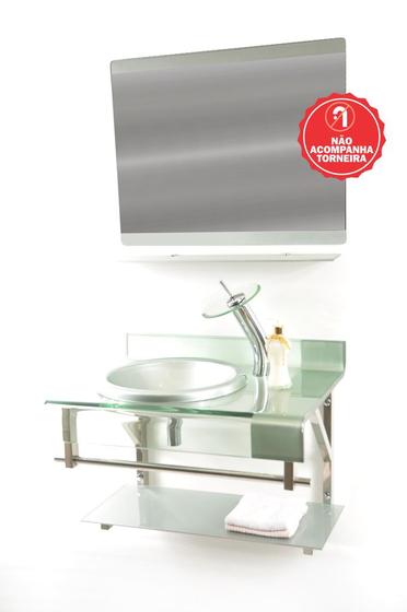 Imagem de Gabinete de Vidro 70cm para banheiro Turquia