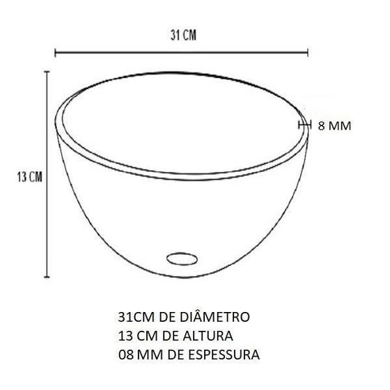 Imagem de Gabinete De Vidro Banheiro 40Cm Cuba Redonda Ac Champanhe