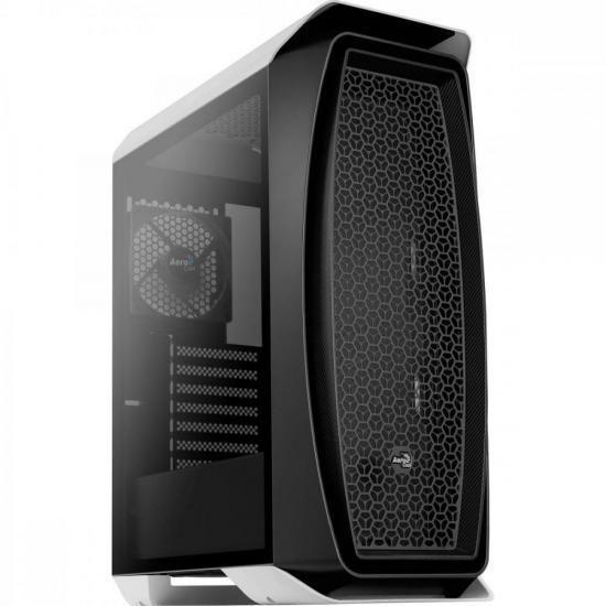 Imagem de Gabinete Gamer Aerocool Aero One Branco Lateral Vidro F002