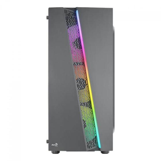 Imagem de Gabinete Gamer Aerocool Blade Preto RGB Lateral Vidro