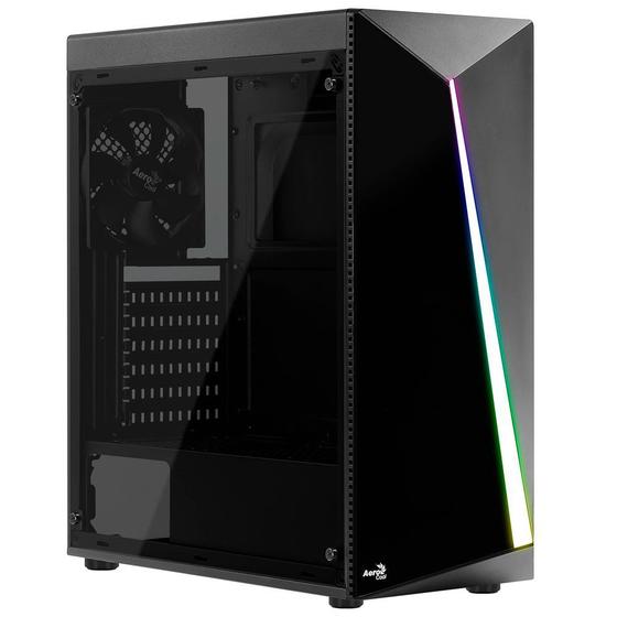 Gabinete Gamer Aerocool Shard Mid Tower, RGB, com FAN, Lateral em Acrílico - 67989 Menor preço em Gabinete Gamer Aerocool Shard Mid Tower, RGB, com FAN, Lateral em Acrílico - 67989