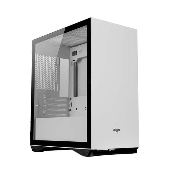 Imagem de Gabinete Gamer Aigo DarkFlash DLM 22 Branco Lateral Vidro