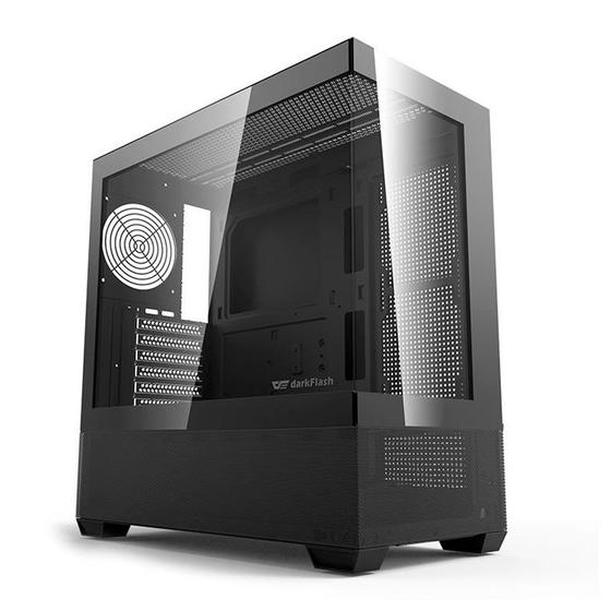 Imagem de Gabinete Gamer Aigo Darkflash DS900 Air, Mid-Tower, Lateral de Vidro, Preto, DS900AIR-BLACK