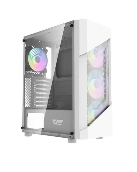 Imagem de Gabinete Gamer Aigo DarkFlash Pollux, Mid-Tower, Lateral Vidro, Branco, POLLUX-WH