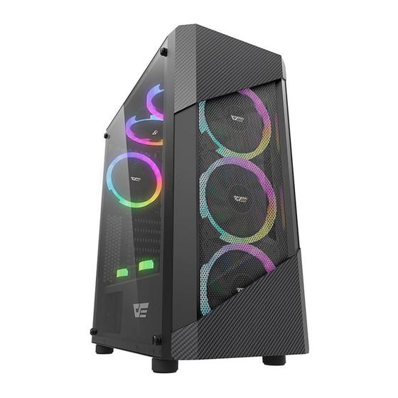 Gabinete gamer aigo darkflash pollux preto é boa?