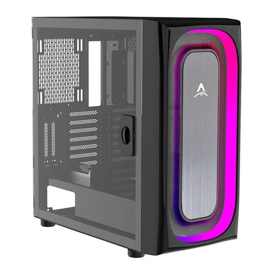 Gabinete Gamer Alseye Ai Pro, RGB, Full-Tower, Lateral de Vidro, Preto, AIPRO-B Menor preço em Gabinete Gamer Alseye Ai Pro, RGB, Full-Tower, Lateral de Vidro, Preto, AIPRO-B