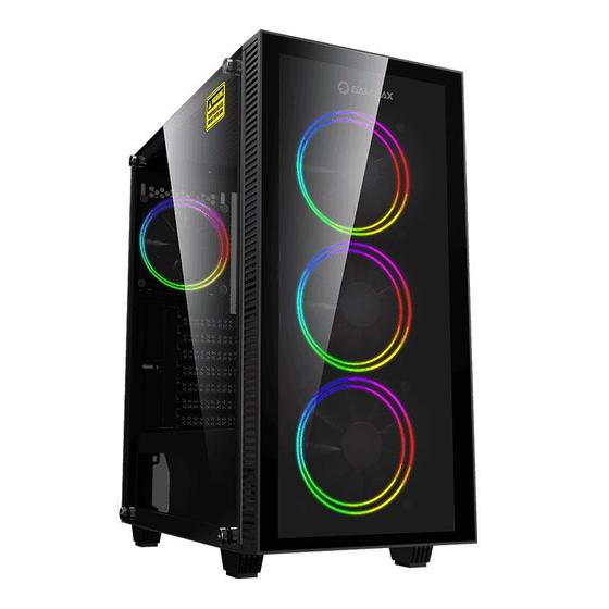 Gabinete Gamer Argb Vidro Draco Xd Gamemax Menor preço em Gabinete Gamer Argb Vidro Draco Xd Gamemax