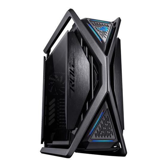 Imagem de Gabinete Gamer Asus ROG Hyperion BTF GR701, E-ATX, Full Tower, Lateral em Vidro Temperado, 4x Cooler Fan, Preto - 90DC00F0-B30010