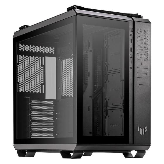 Gabinete Gamer Asus TUF Gaming GT502, Mid Tower, ATX, Frontal e Lateral em Vidro Temperado, Preto - 90DC0090-B00000 Menor preço em Gabinete Gamer Asus TUF Gaming GT502, Mid Tower, ATX, Frontal e Lateral em Vidro Temperado, Preto - 90DC0090-B00000