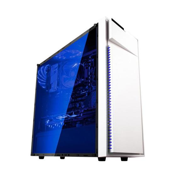 Gabinete Gamer Bluecase BG-015 - USB 3.0 - Janela Lateral de Acrílico ...