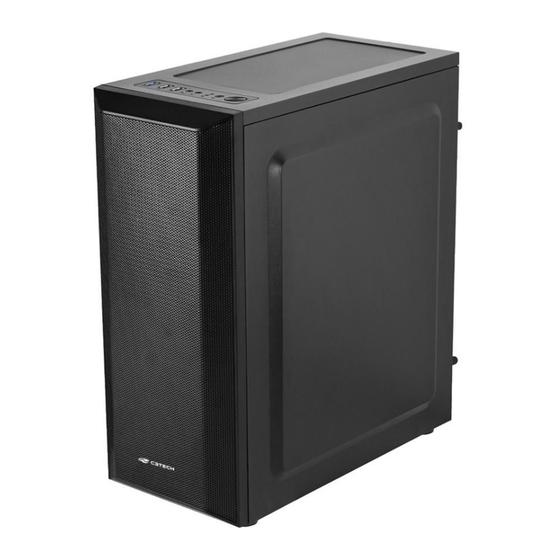 Imagem de Gabinete Gamer C3tech, MT-G220BK, Sem Fonte Preto