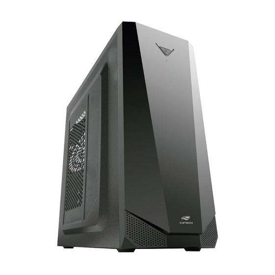 Gabinete Gamer C3Tech MT-G80BK sem Fonte Menor preço em Gabinete Gamer C3Tech MT-G80BK sem Fonte