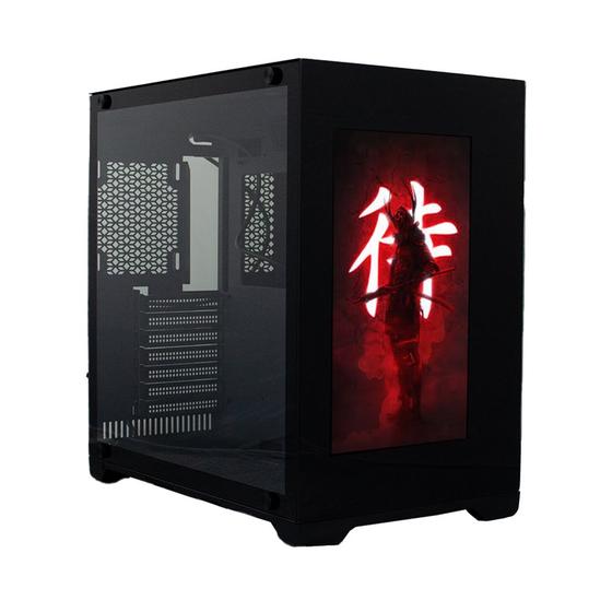 Imagem de Gabinete Gamer Concórdia PZ-Led com tela frontal