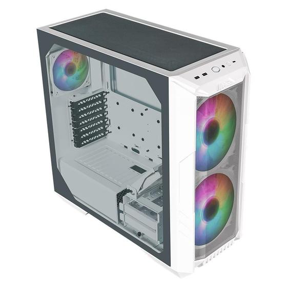 Gamer Cooler Master HAF 500, Mid Tower, Com 2x Fans ARGB, 01