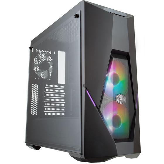 Gabinete Gamer Cooler Master MasterBox K500 ARGB, Mid Tower, ARGB, com FAN, Lateral em Vidro - MCB-K500D-KGNN-S02 Menor preço em Gabinete Gamer Cooler Master MasterBox K500 ARGB, Mid Tower, ARGB, com FAN, Lateral em Vidro - MCB-K500D-KGNN-S02