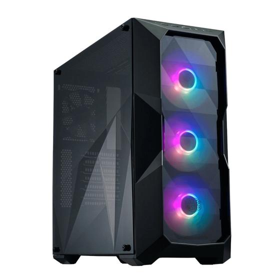 Gabinete Gamer Cooler Master Masterbox TD500 Mesh Com Controlador RGB ...