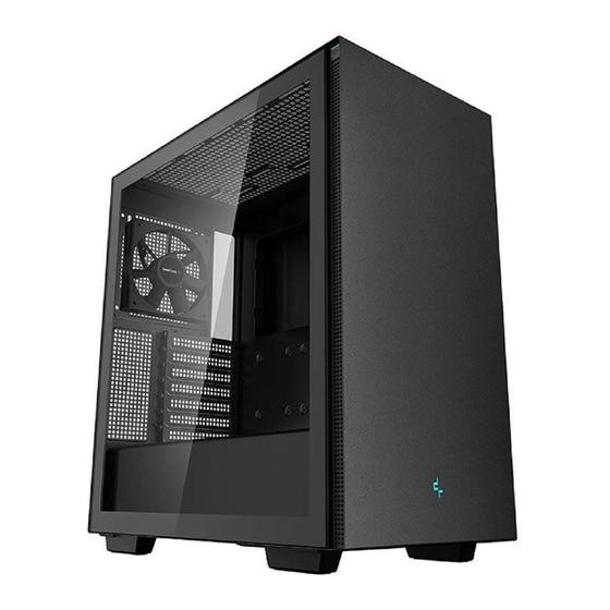 Imagem de Gabinete Gamer DeepCool CH510, Mid Tower, Vidro Temperado, Sem Fonte, Com 1 Fan, Preto