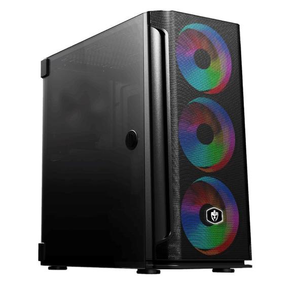 Gabinete Gamer Eg812 / Mesh (coolers Incluso) Evolut Pro Menor preço em Gabinete Gamer Eg812 / Mesh (coolers Incluso) Evolut Pro