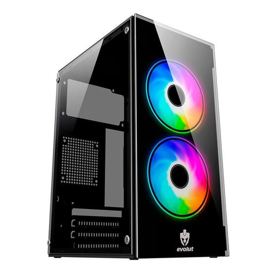 Gabinete gamer eg815 nord evolut Menor preço em Gabinete gamer eg815 nord evolut
