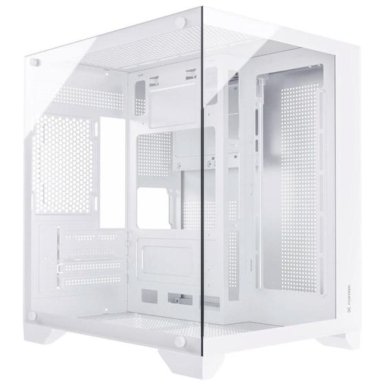 Imagem de Gabinete Gamer Fortrek Clarity, Atx, Vidro, Branco- 83457