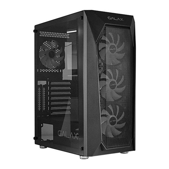 Imagem de Gabinete gamer galax revolution 05 preto - cgg5anba4b0 mid tower