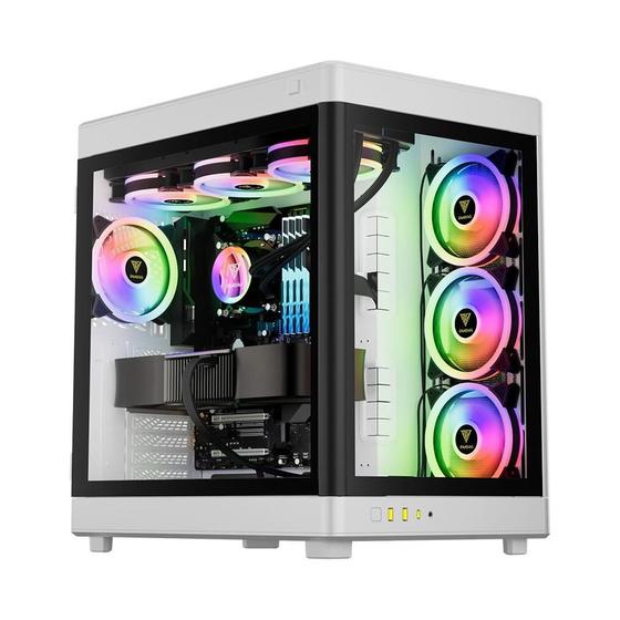 Imagem de Gabinete Gamer Gamdias Neso P1 W, Full Tower, ATX, Lateral em Vidro Temperado, Branco - NESO P1 W 