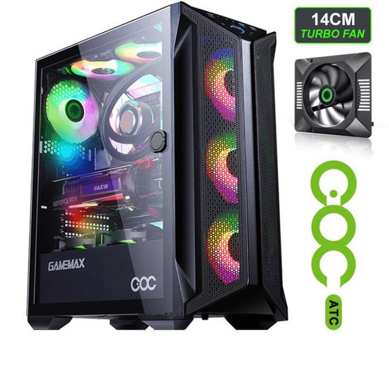 Gabinete Gamer Gamemax Fortress, Mid Tower, TG3602