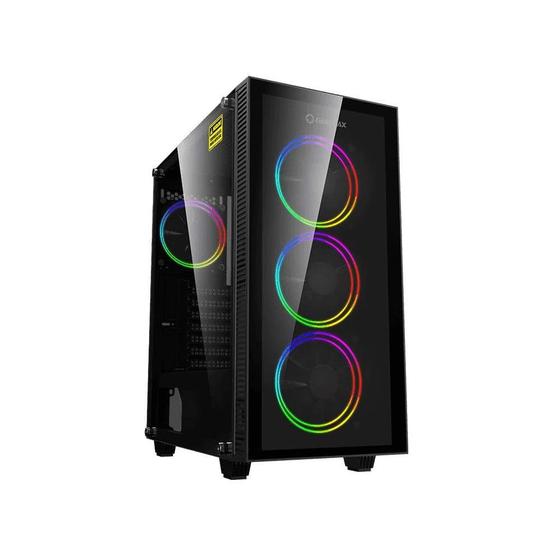Gamer Gamemax Draco XD Vidro Temperado USB 3.0 C/ 3 Coolers S